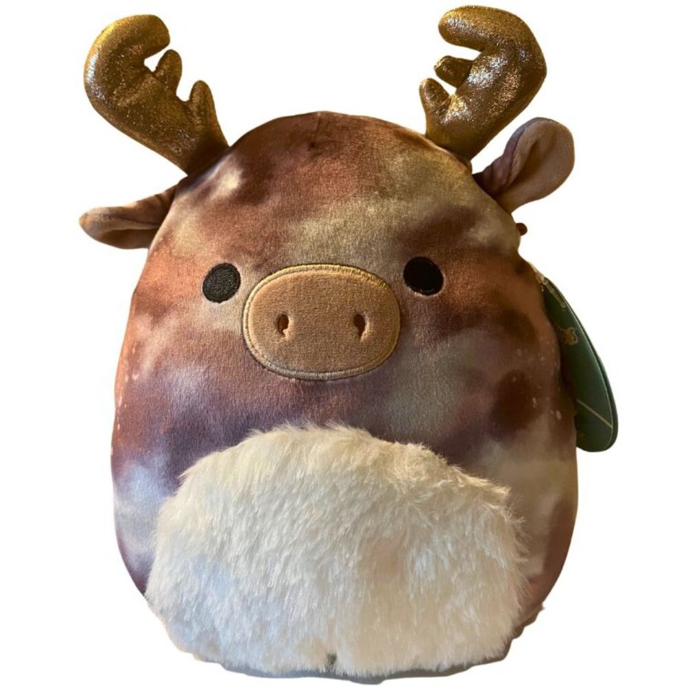 SQUISHMALLOW 8" GREGGOR the Moose, Squishdate 11.16.2021 🤎